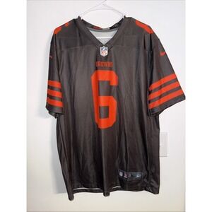 Baker Mayfield Cleveland Browns Authentic Nike‎ Dri-Fit Browns Jersey- Men's L